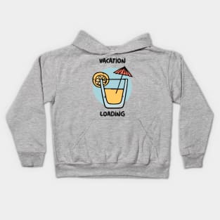 Vacation Loading Kids Hoodie